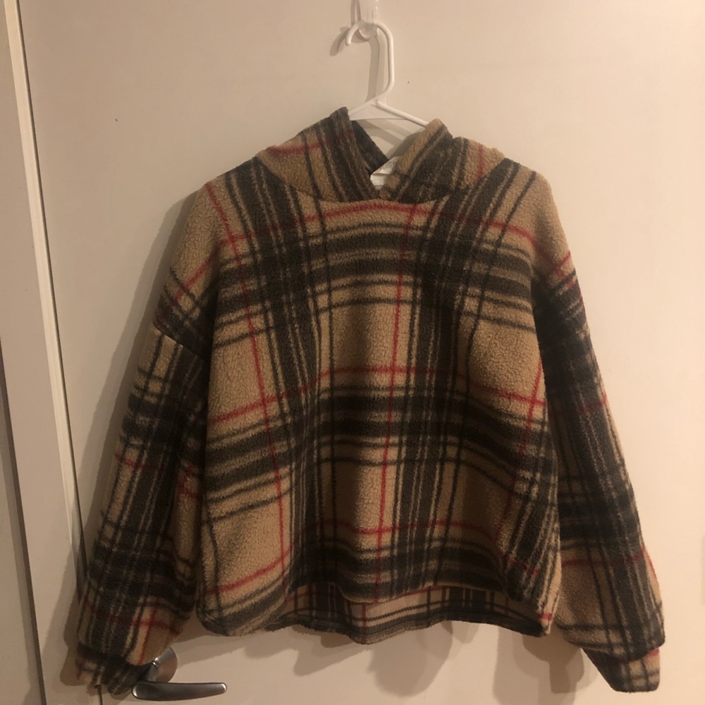 sherpa hoodie
